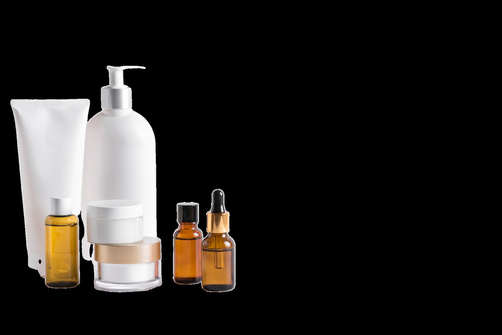 Simple skincare products